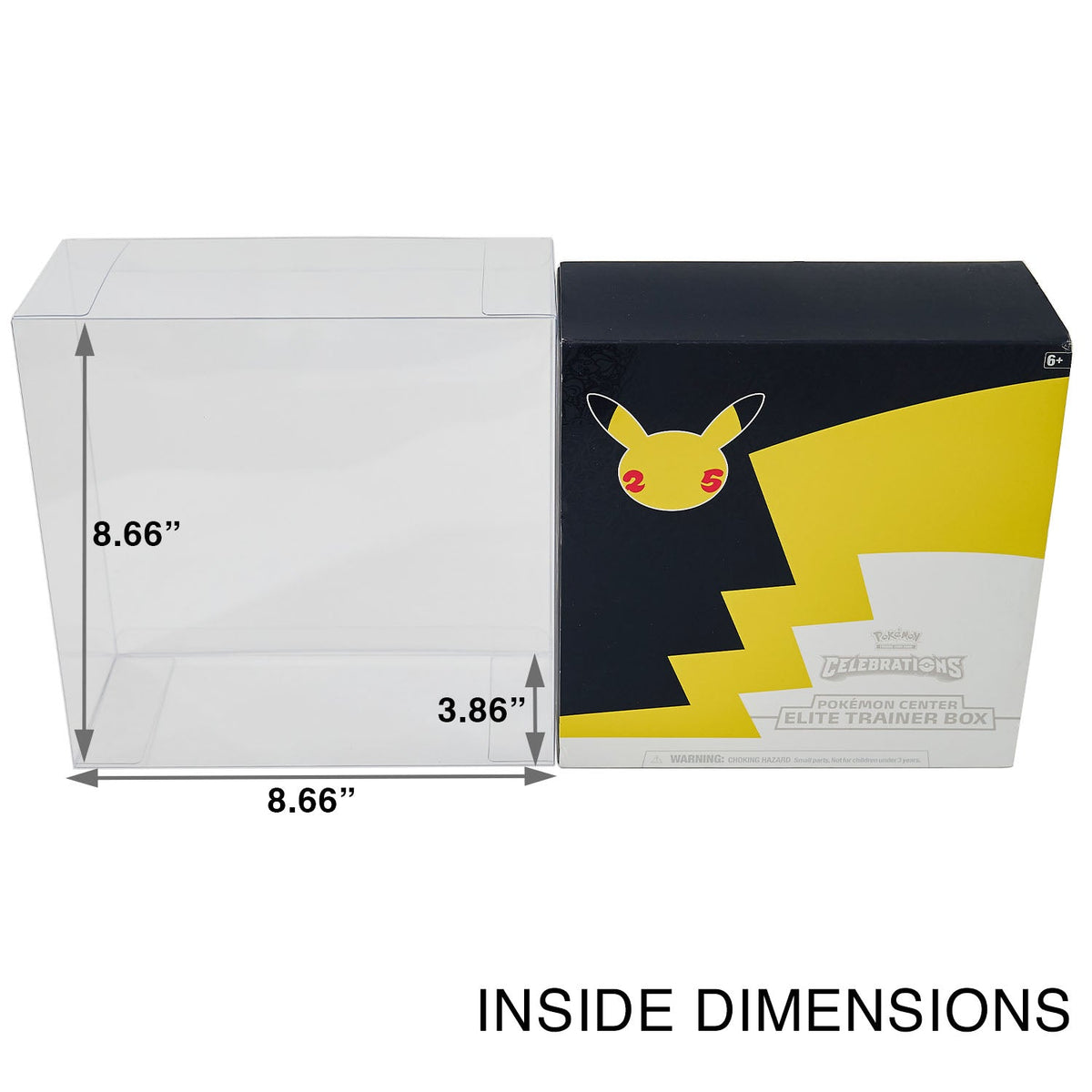 Pokémon Pokemon Center Celebrations ETB Elite Trainer Box Protector