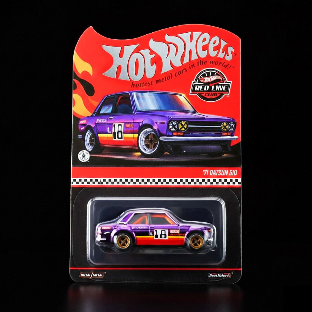 2026 Hot Wheels Red Line Club ‘71 Datsun 510 Diecast