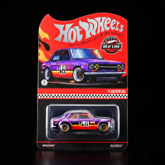 2026 Hot Wheels Red Line Club ‘71 Datsun 510 Diecast
