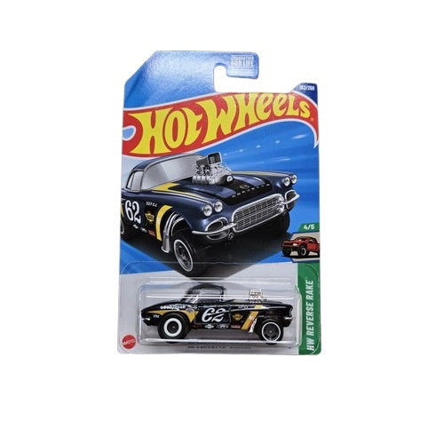 2025 Hot Wheels Super Treasure Hunt ‘62 Chevy Corvette Gasser Diecast
