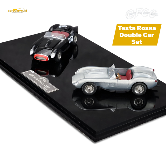 GFCC 250 Testa Rossa Black Beauty Double Car Set 1:64