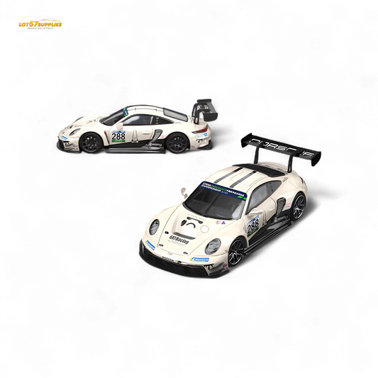 Star Race Porsche 911 GT3 Racing Milky White 1:64
