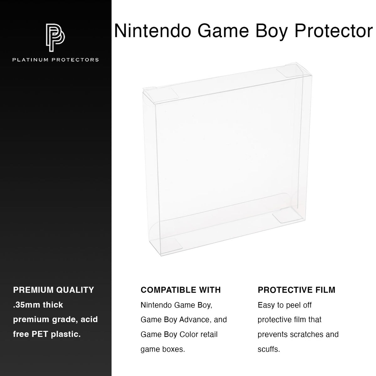 Game Boy & Game Boy Advance Game Case Protector