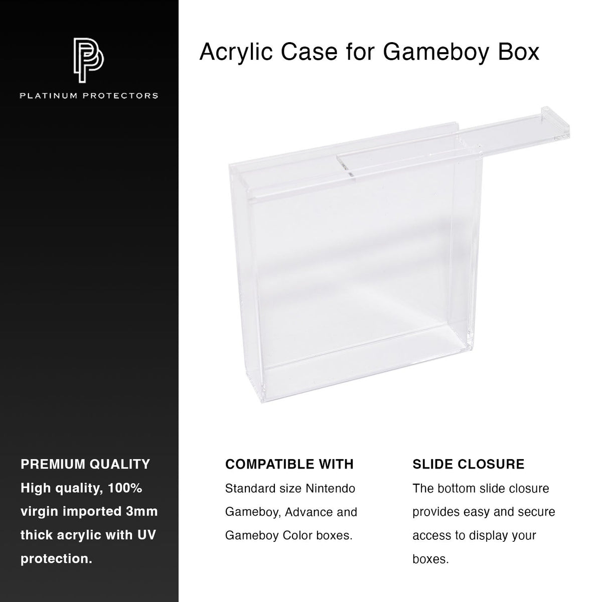 Acrylic Game Boy & Game Boy Advance Case