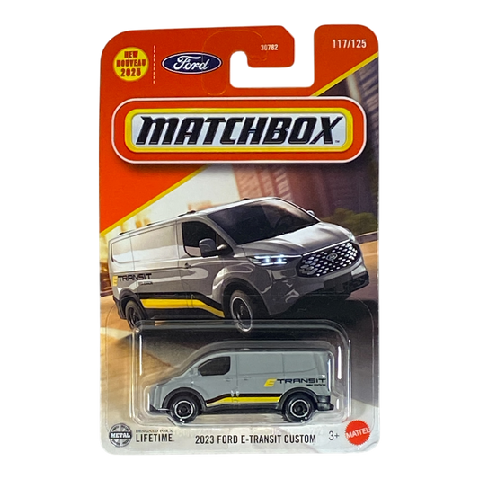 Matchbox 2023 Ford E-Transit Custom | 2025 Matchbox Series 117/125