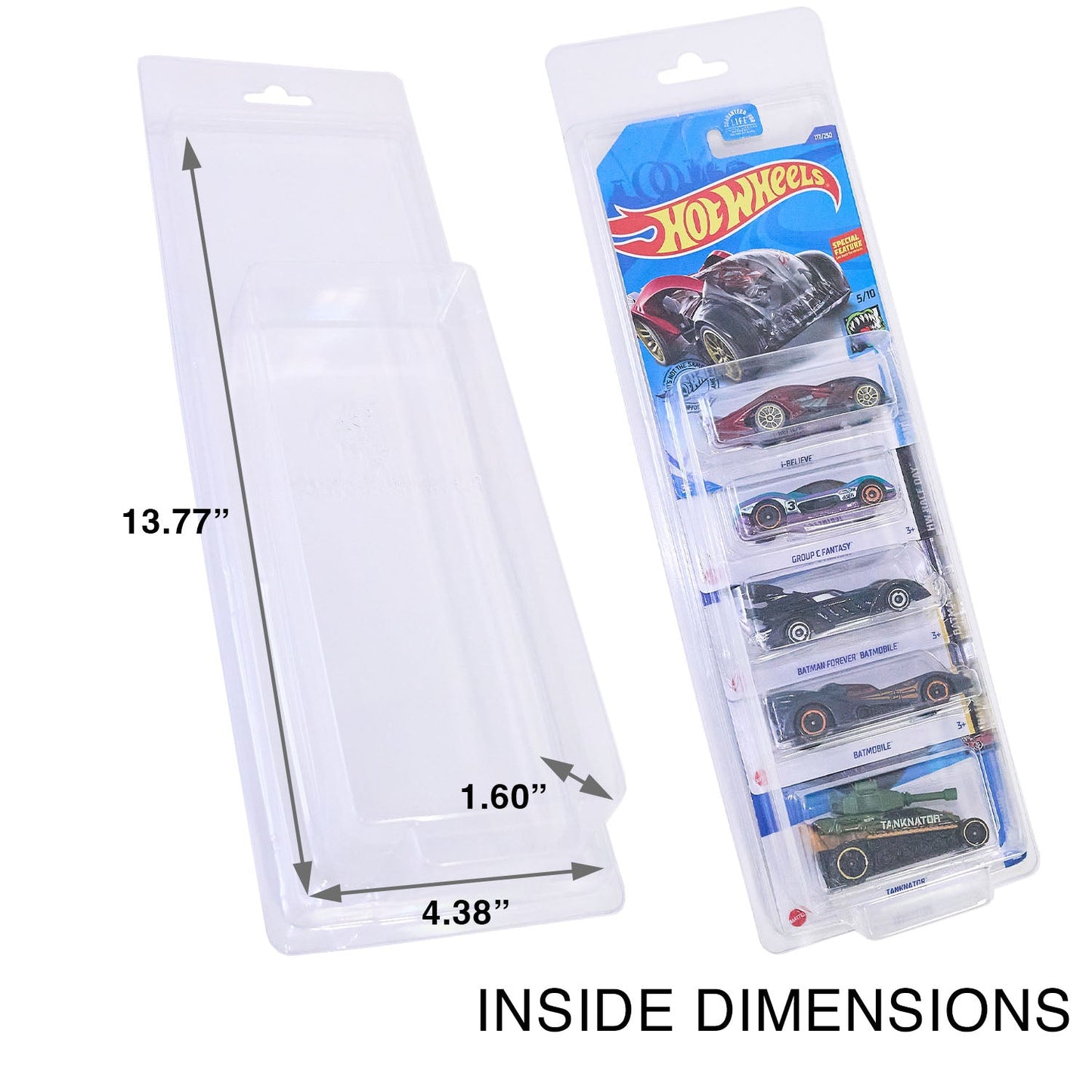 5-Car Hot Wheels Mainline Protector