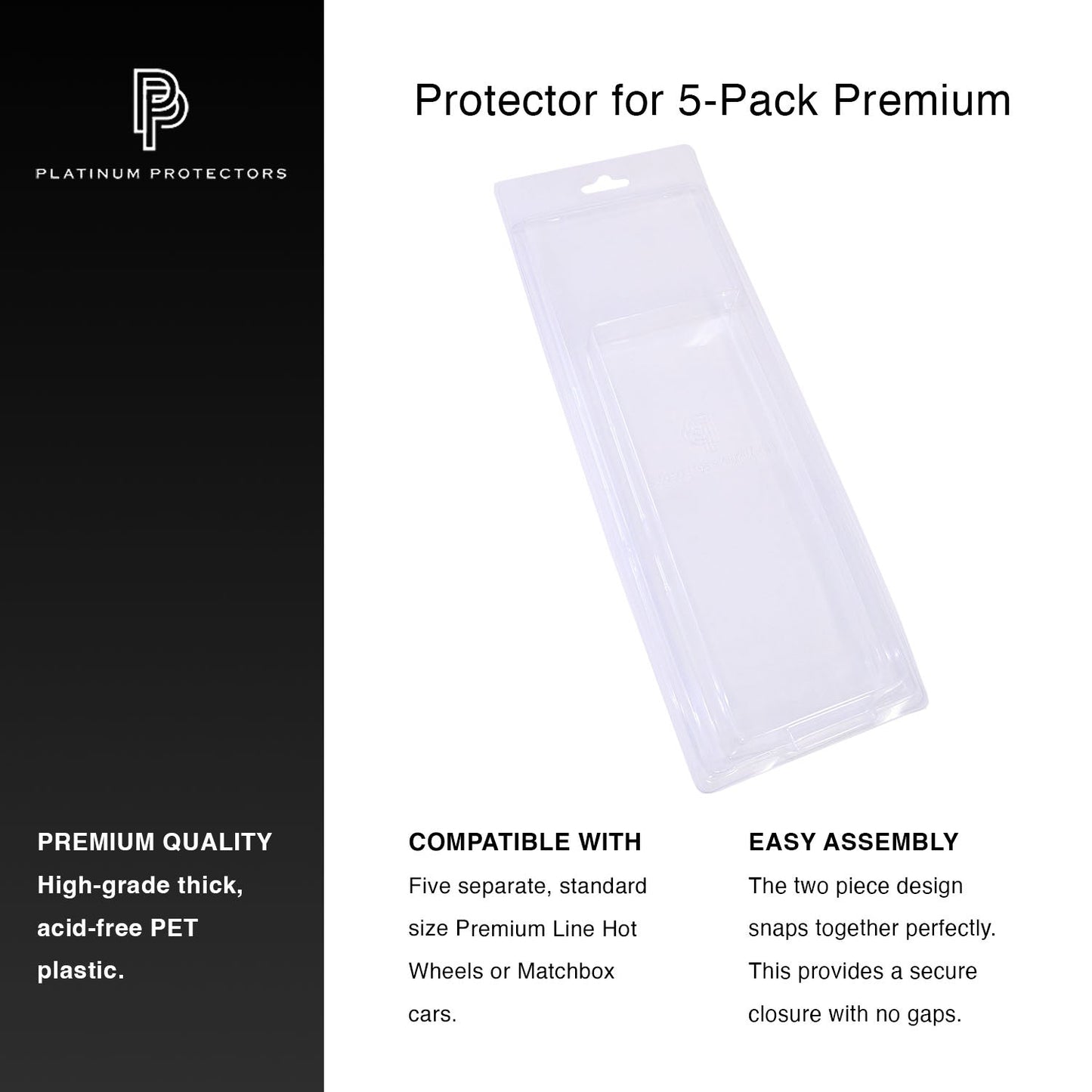 5-Car Hot Wheels Premium Protector
