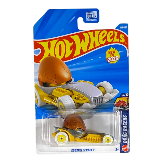 Hot Wheels EggShelleRacer | Drag Racers Series 4/10