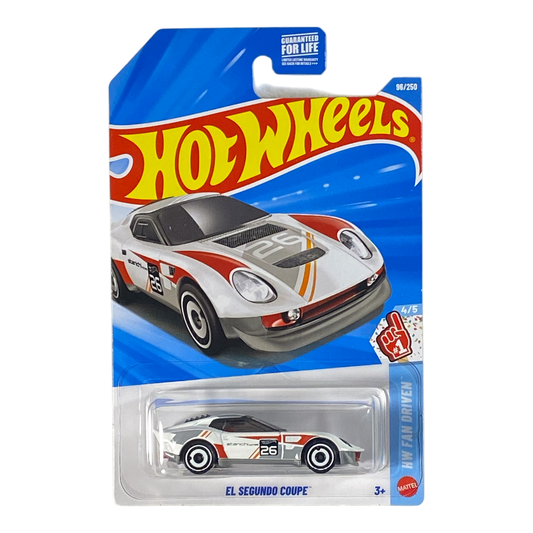 White Hot Wheels El Segundo Coupe | Fan Driven Series 4/5