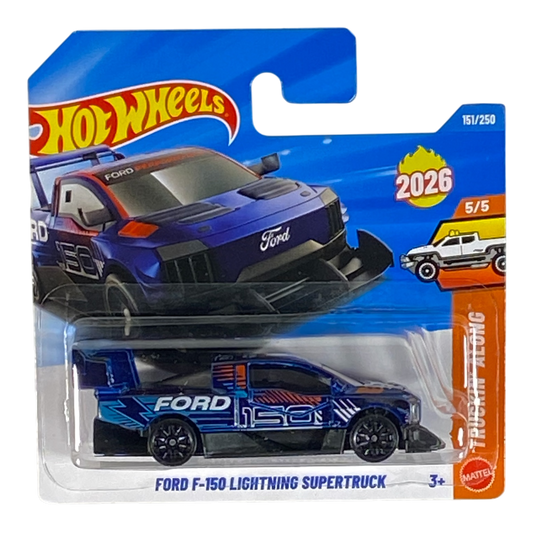 Hot Wheels Ford F-150 Lightning Supertruck | Truckin' Along Series 5/5