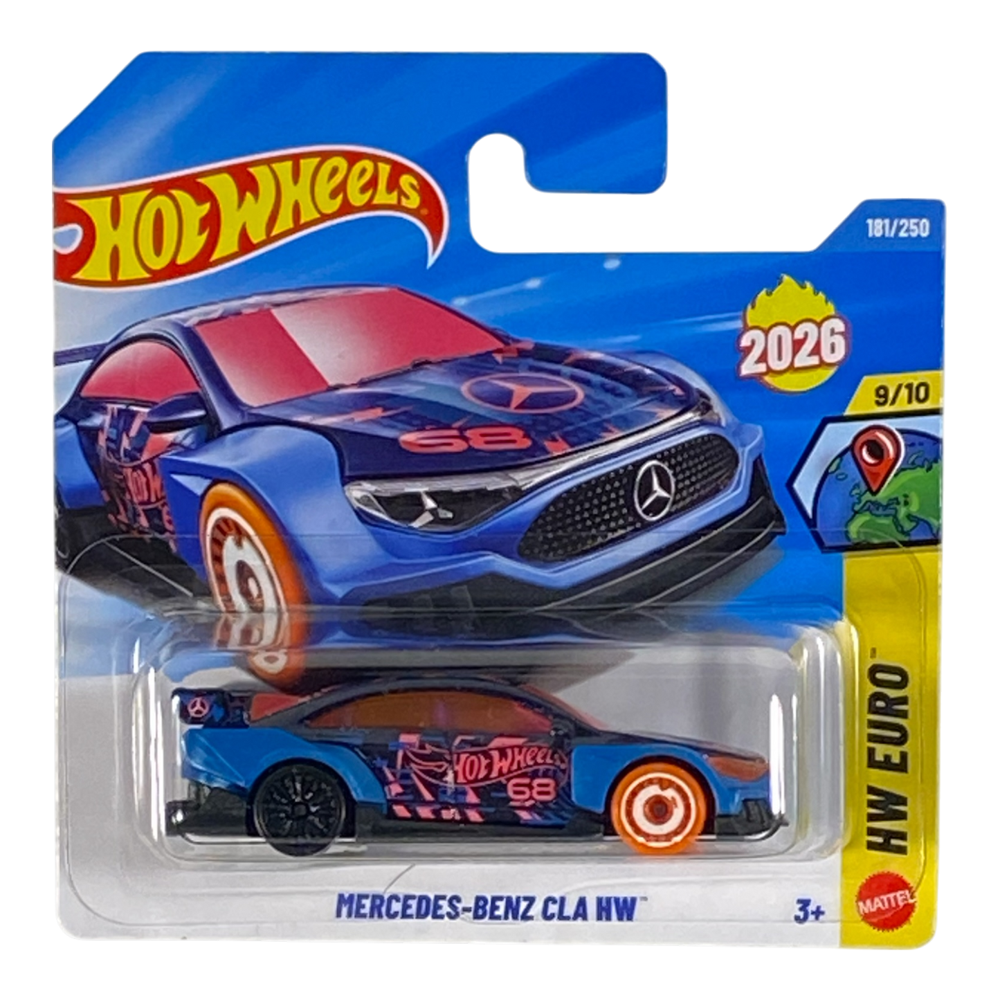 Hot Wheels Mercedes-Benz CLA HW | HW Euro Series 9/10
