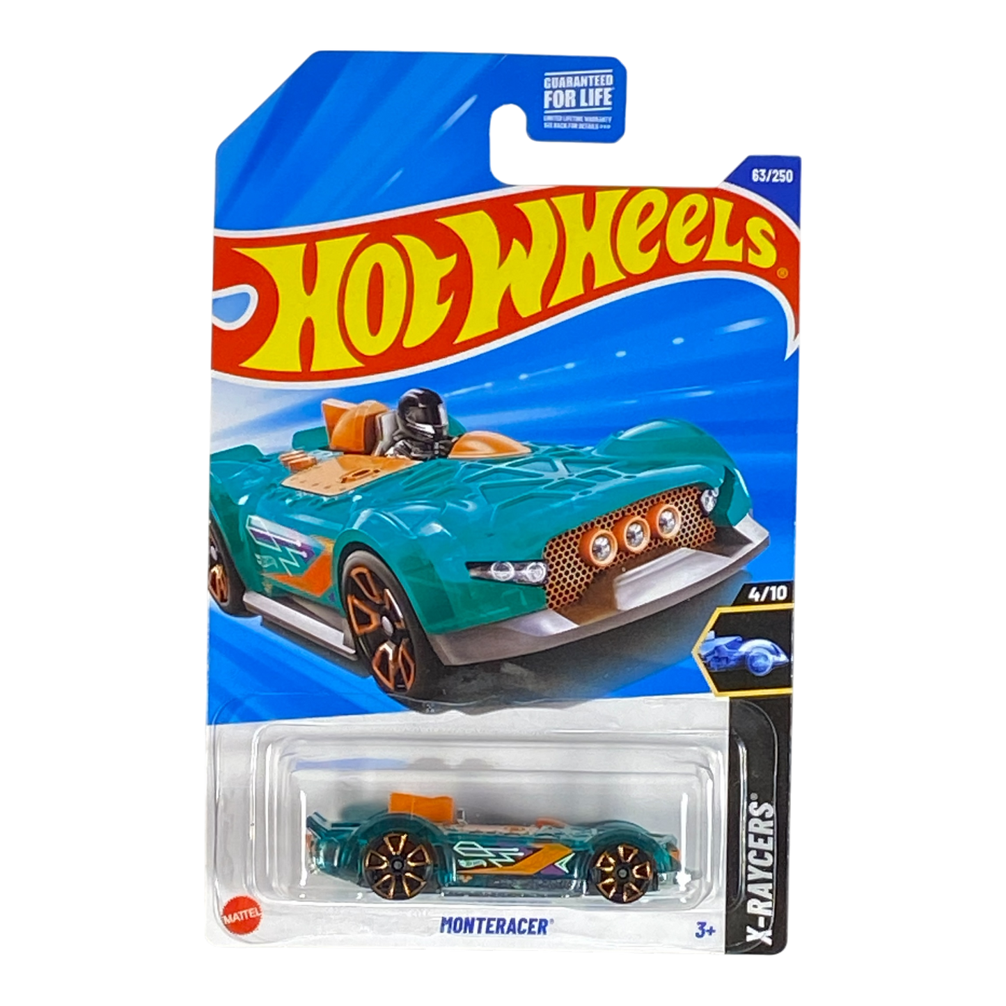 Hot Wheels Monteracer | X-Raycers Series 4/10