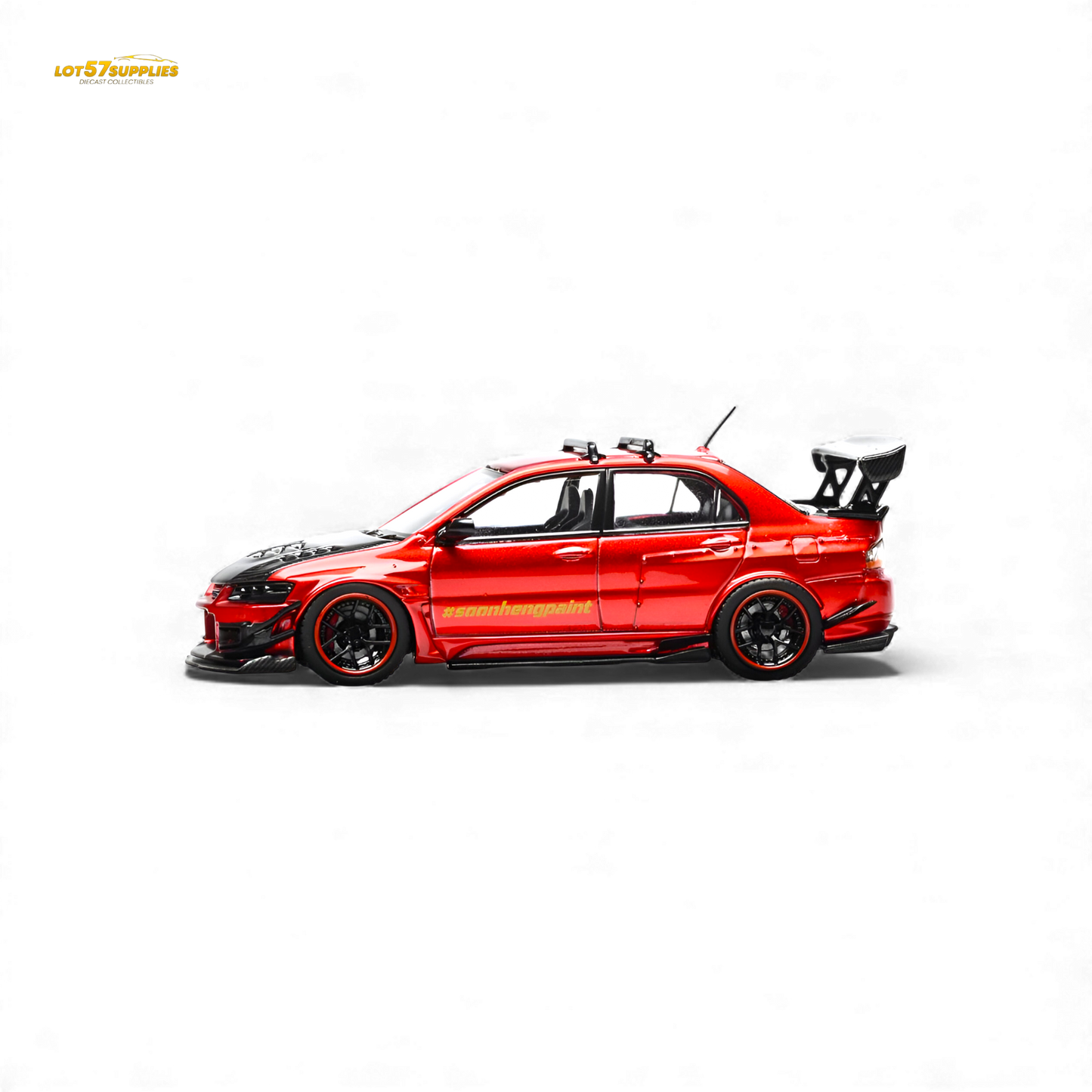 IHCM Mitsubishi Lancer Evo IX Metallic Red 1:64