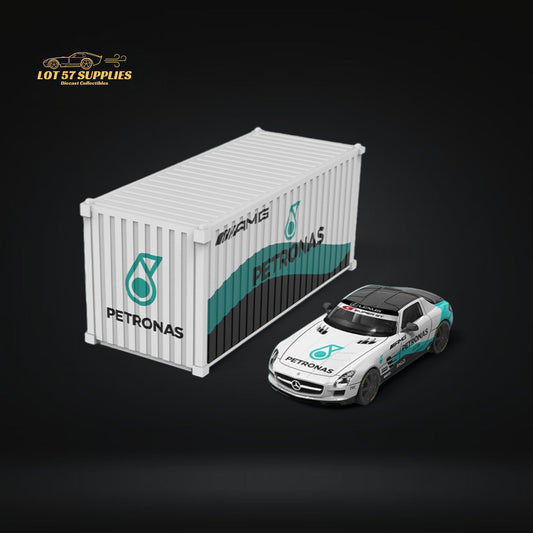 TimeMicro Mercedes Benz SLS Petronas Livery 1:64