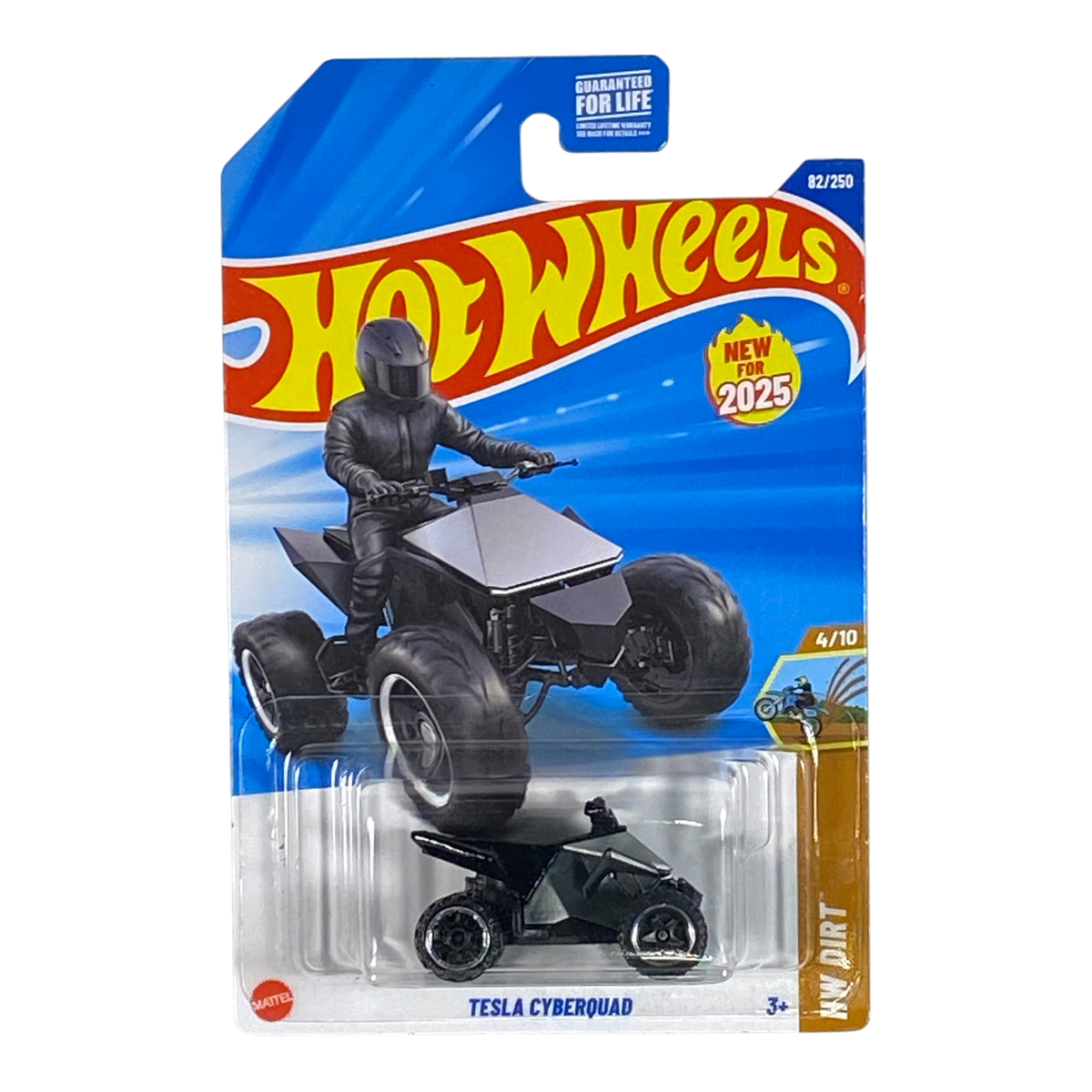 Hot Wheels Tesla Cyberquad | Dirt Series 4/10