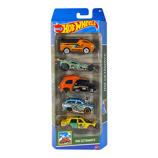 Hot Wheels HW Getaways | 5 pack Edition