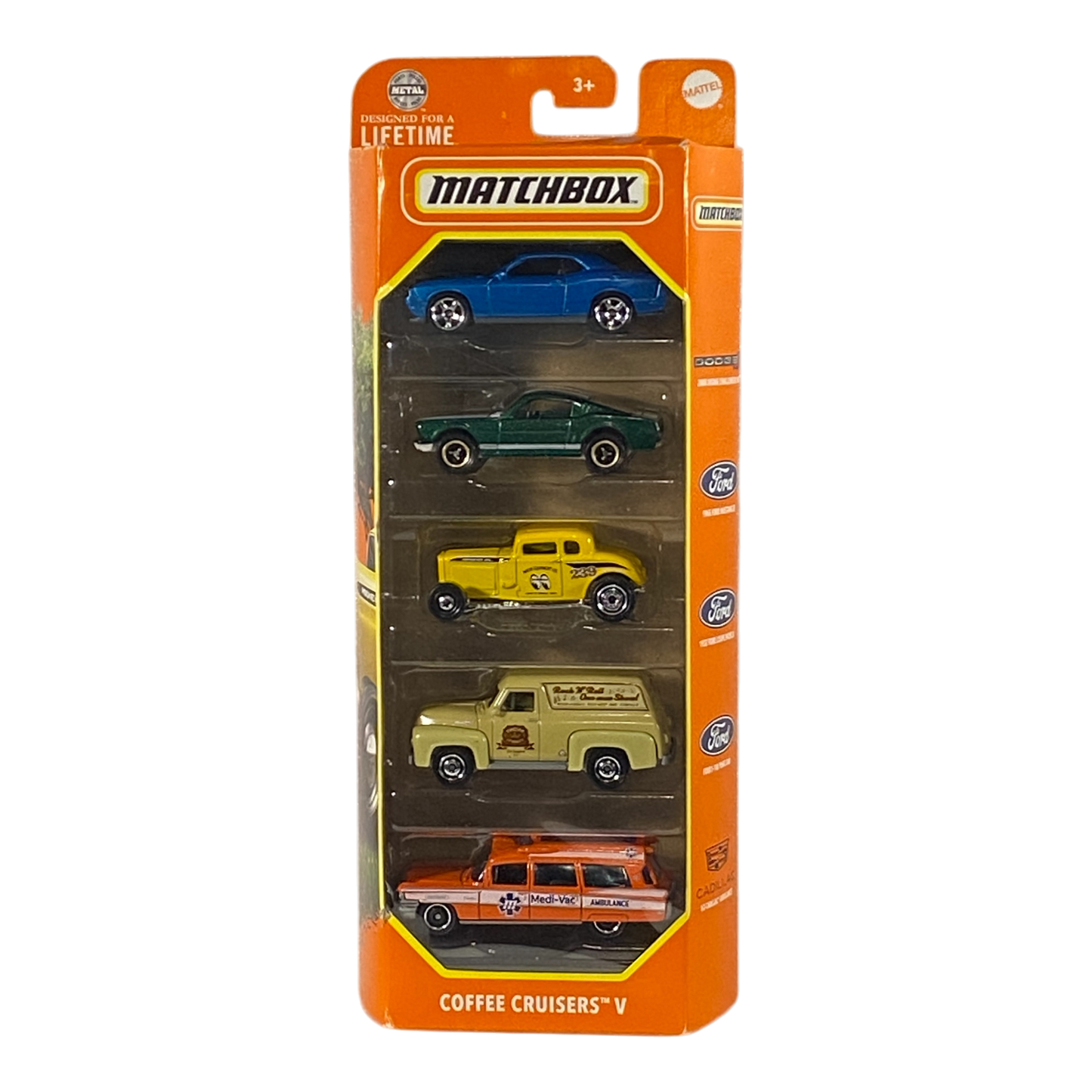 Matchbox Coffee Cruisers V - Matchbox 5 Packs
