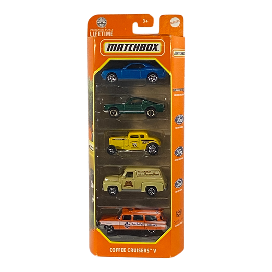 Matchbox Coffee Cruisers V | 5 Pack Edition