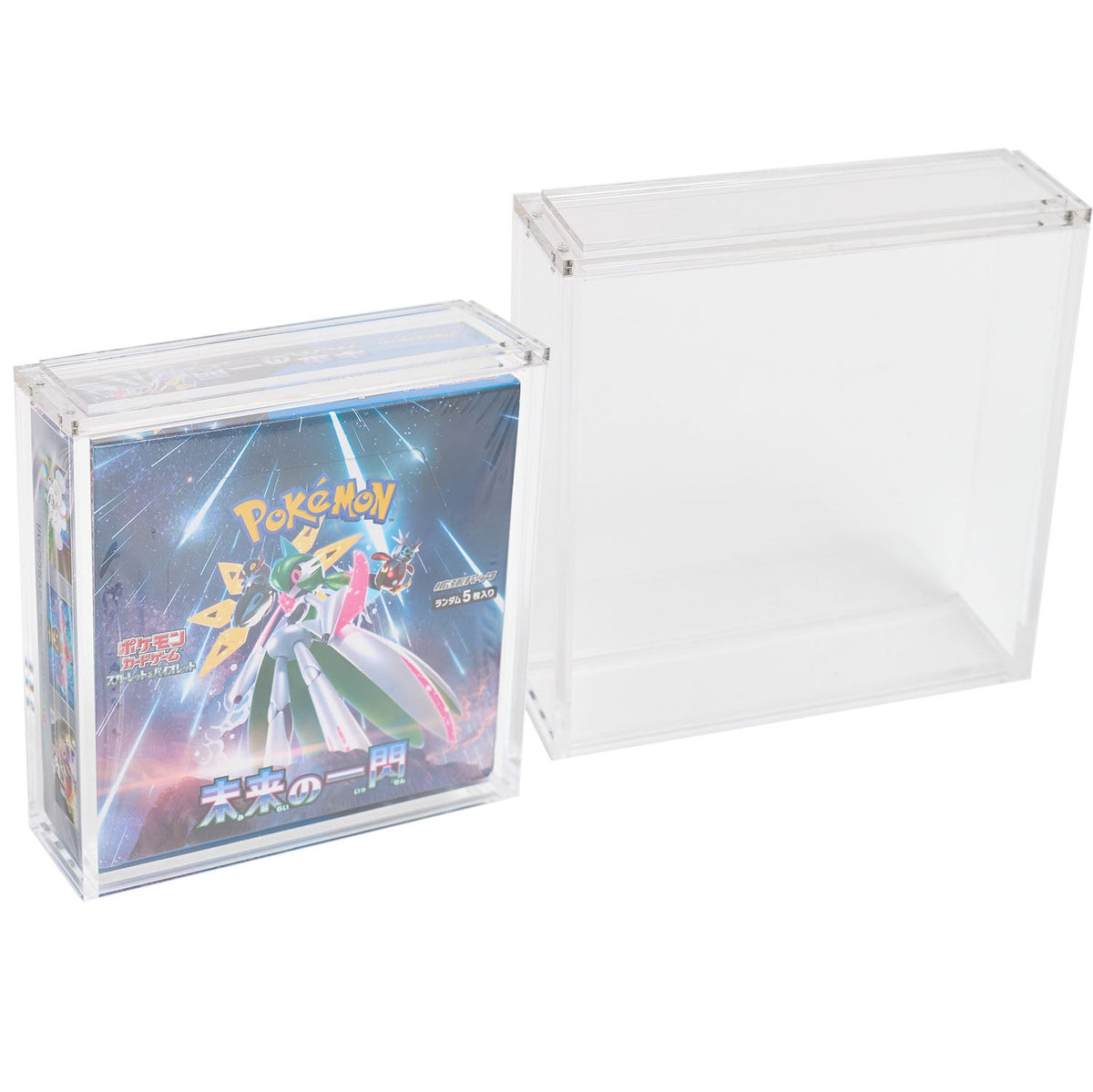 Pokémon Japanese Future Flash Booster Box Acrylic Case