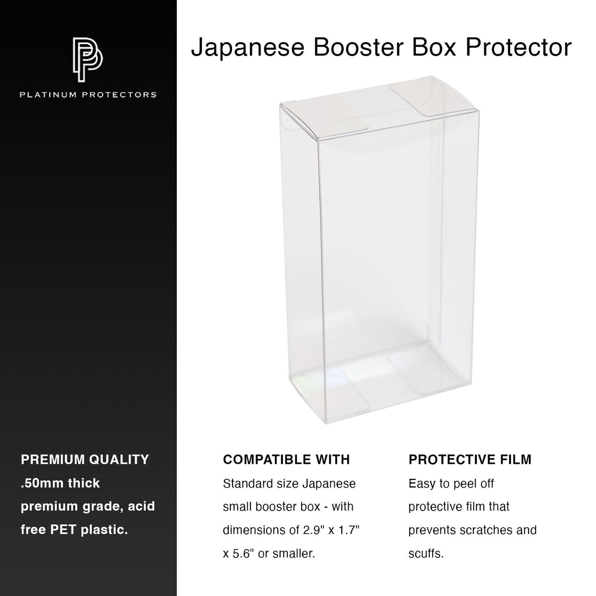 Pokémon Japanese Booster Box Protectors