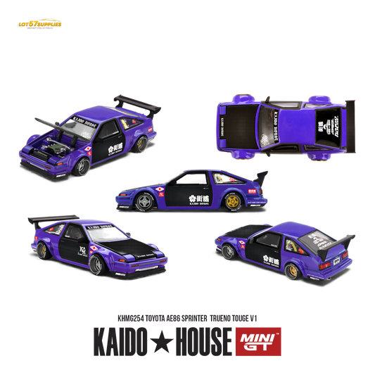 (Pre-Order) Kaido House Toyota AE86 Sprinter Trueno 1:64