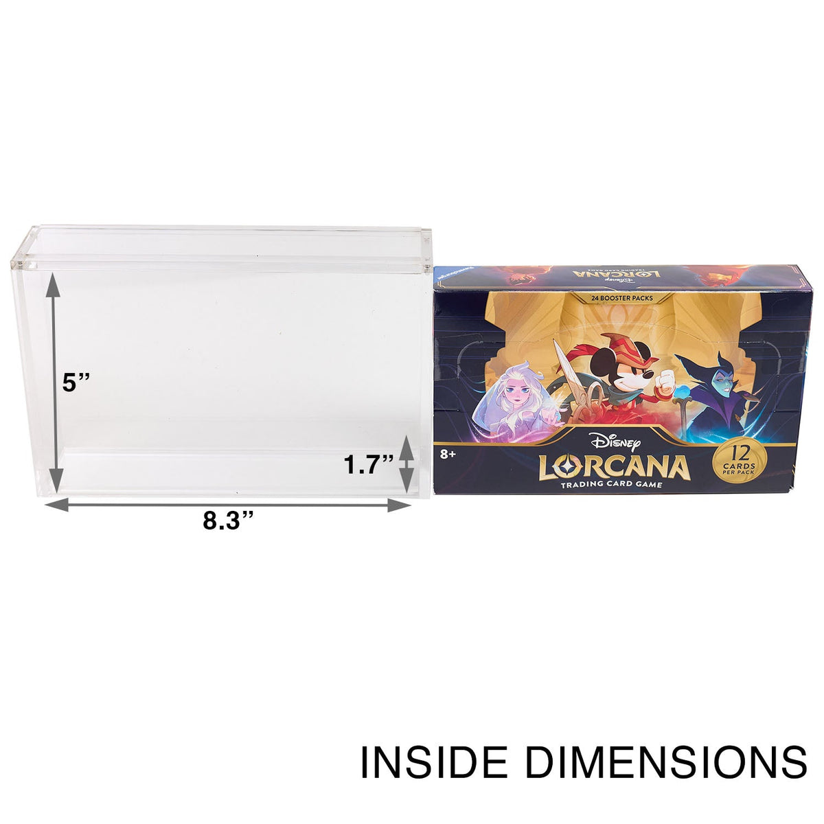 Disney Lorcana Booster Box Acrylic Case