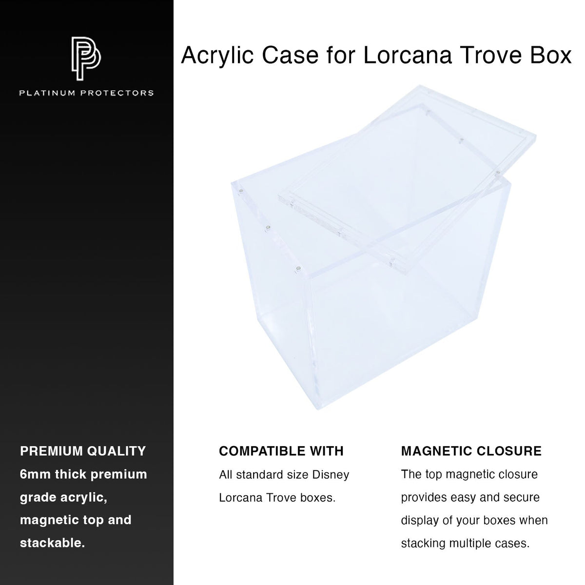 Disney Lorcana Illumineer's Trove Acrylic Case