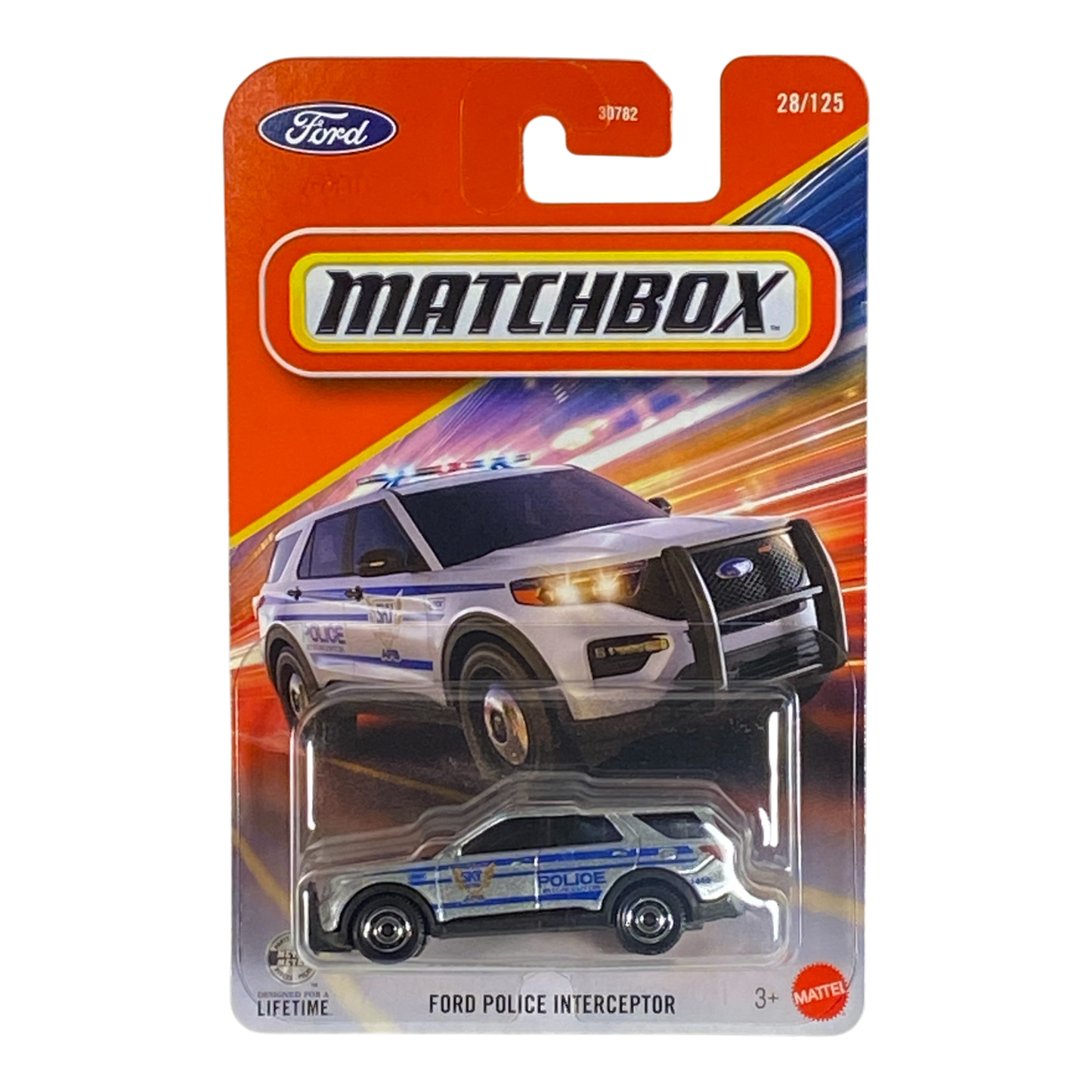Matchbox Ford Police Interceptor | 2026 Matchbox Series 28/125