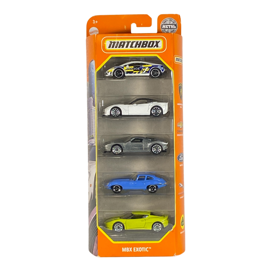 Matchbox MBX Exotic | 5 Pack Edition