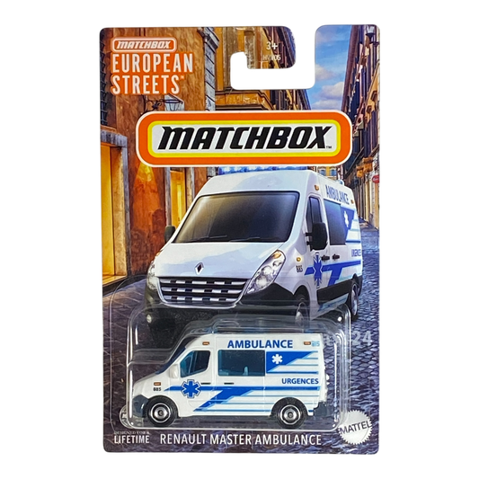 Matchbox Renault Master Ambulance | European Streets Series