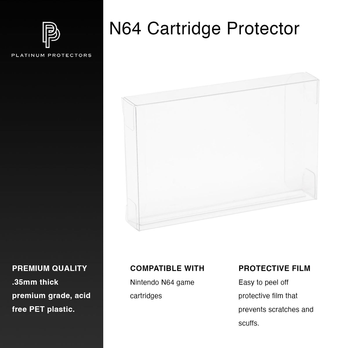 Nintendo N64 Game Cartridge Case