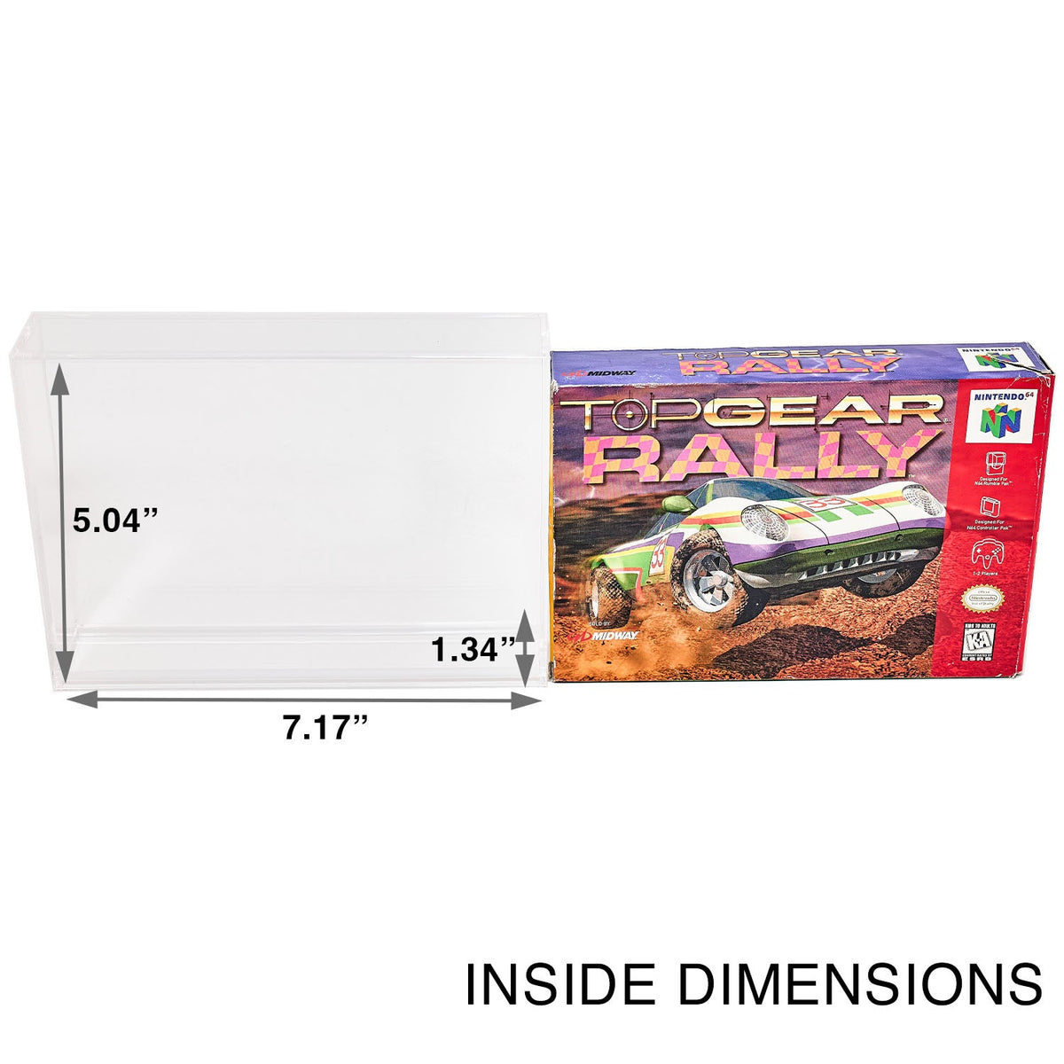 Super Nintendo & N64 Acrylic Game Box Case