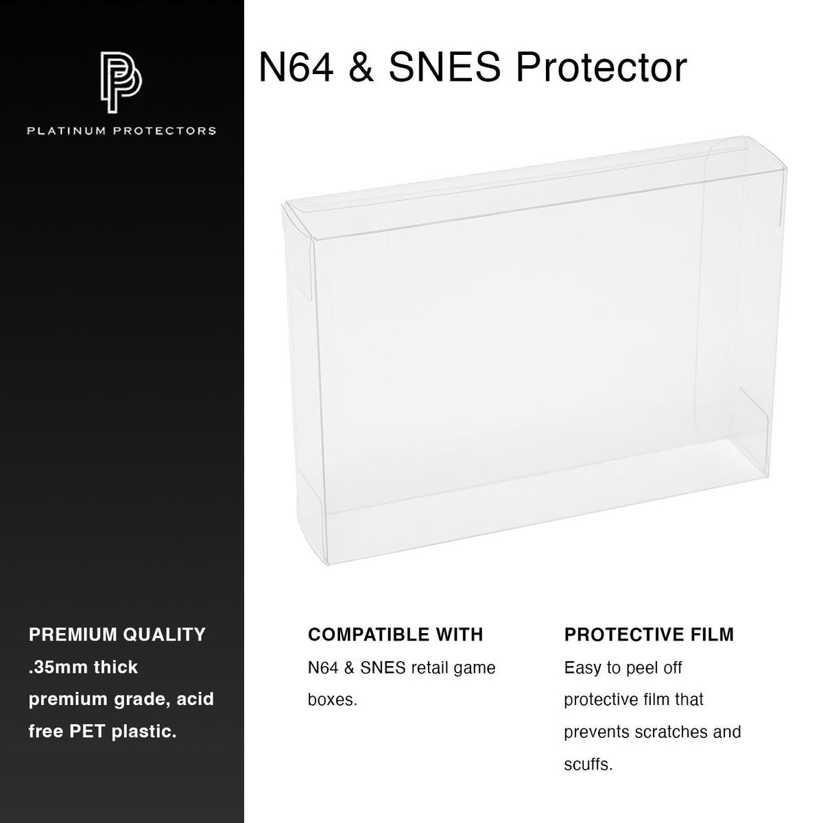 Super Nintendo & N64 Game Case Protector