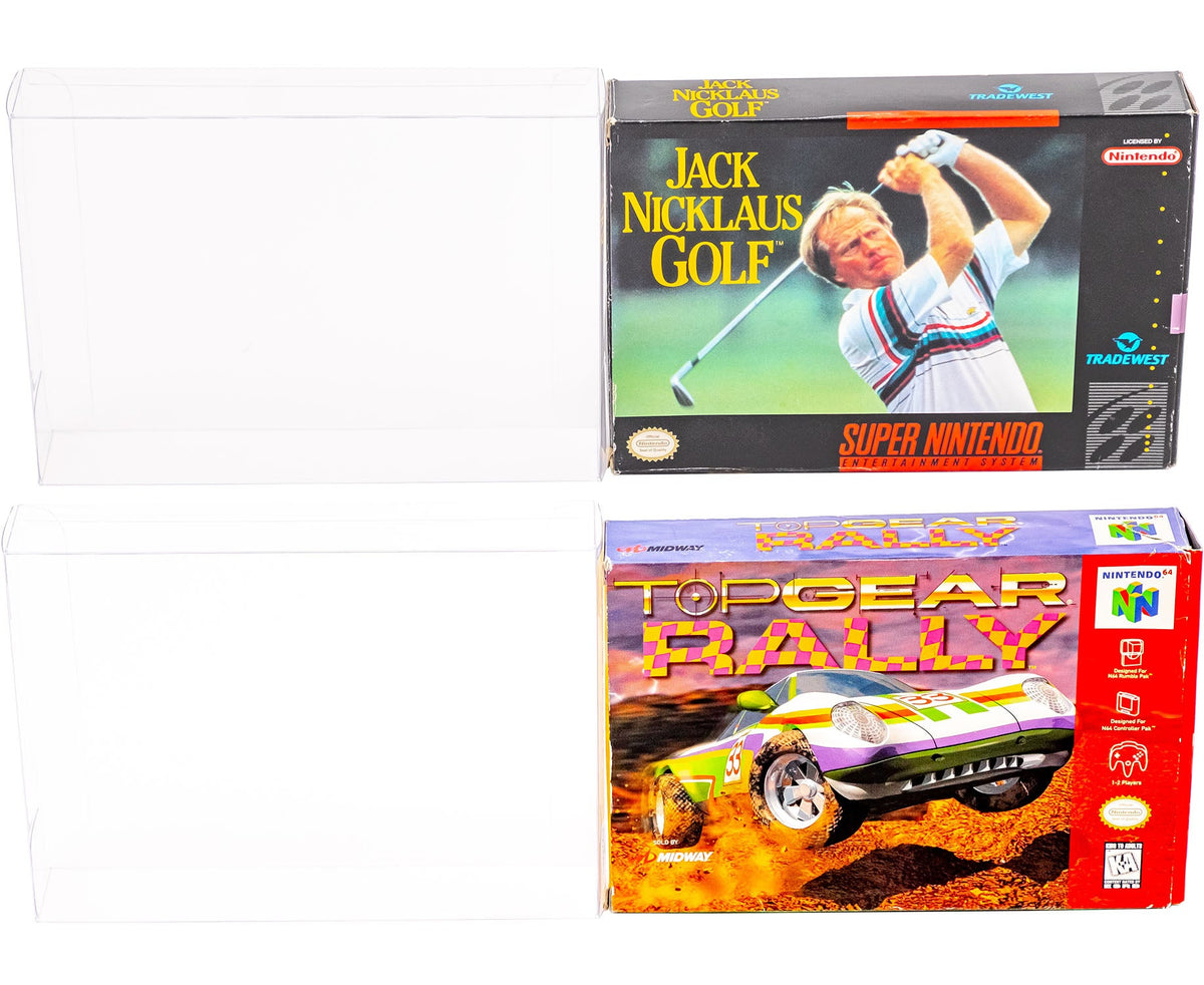 Super Nintendo & N64 Game Case Protector
