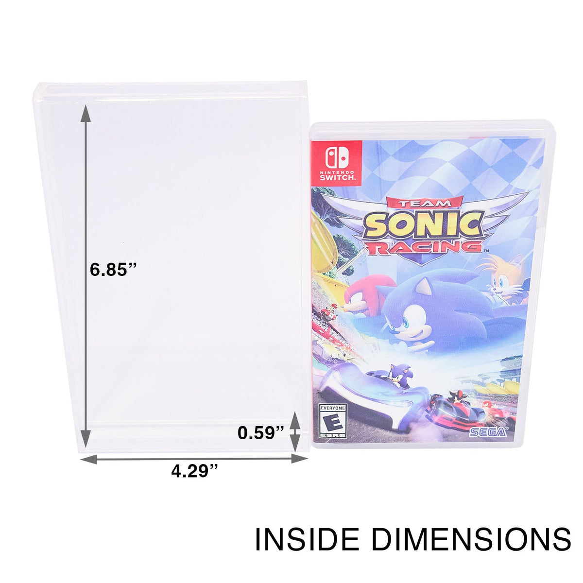 Acrylic Nintendo Switch & Steelbook Games Case