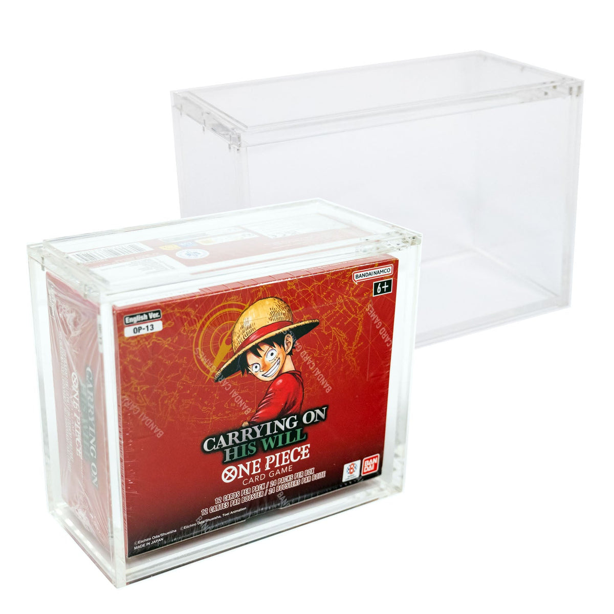 Acrylic One Piece Booster Box Case (OP-01 to OP-16 & 01-02 Reprint)