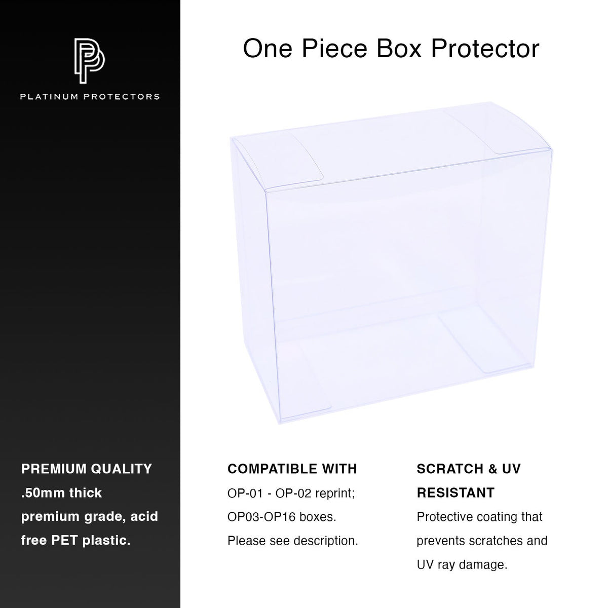 One Piece Booster Box OP-01 - OP-16 (01-02 Reprint) Protector