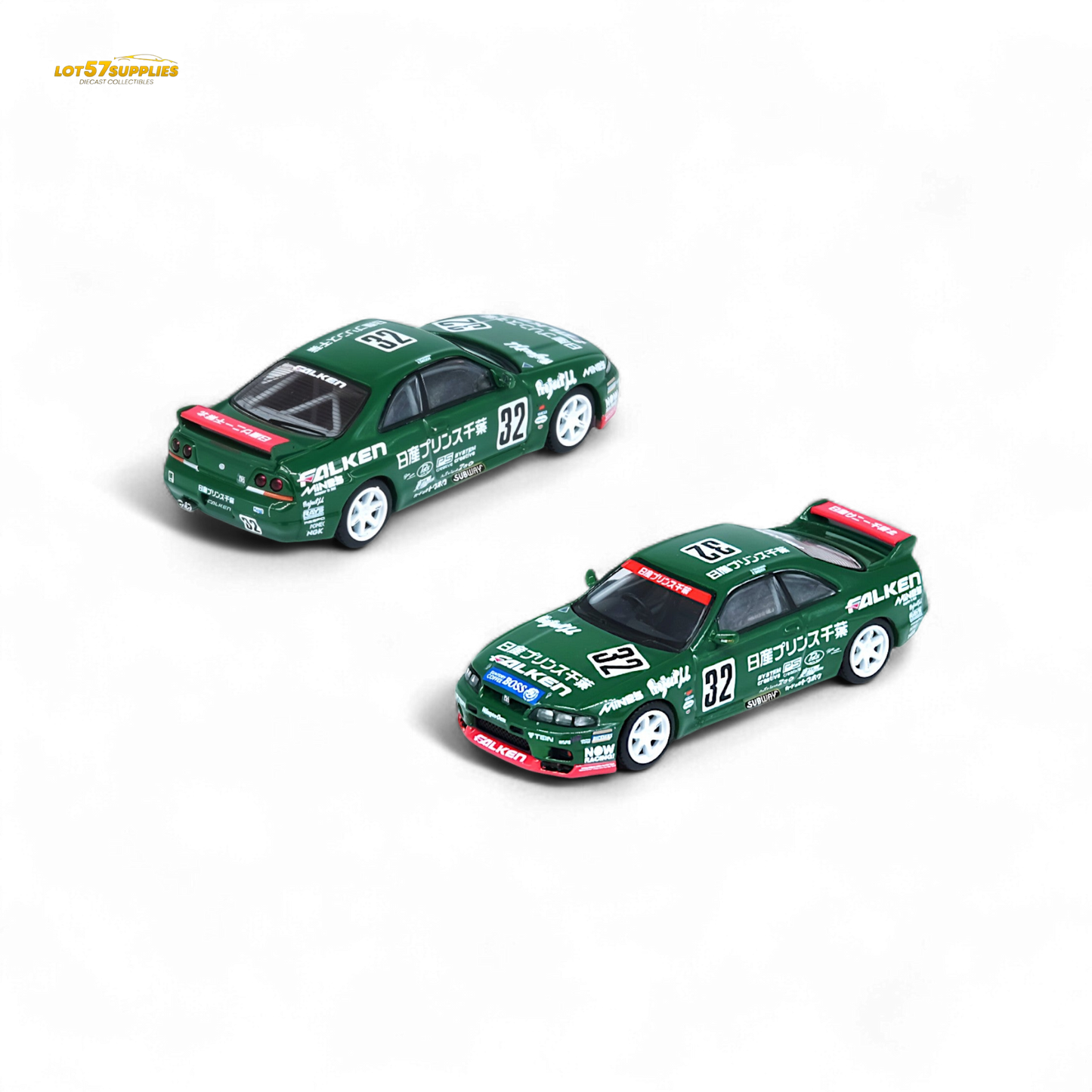 Inno64 Nissan Skyline GT-R R33 #32 Falken 1:64