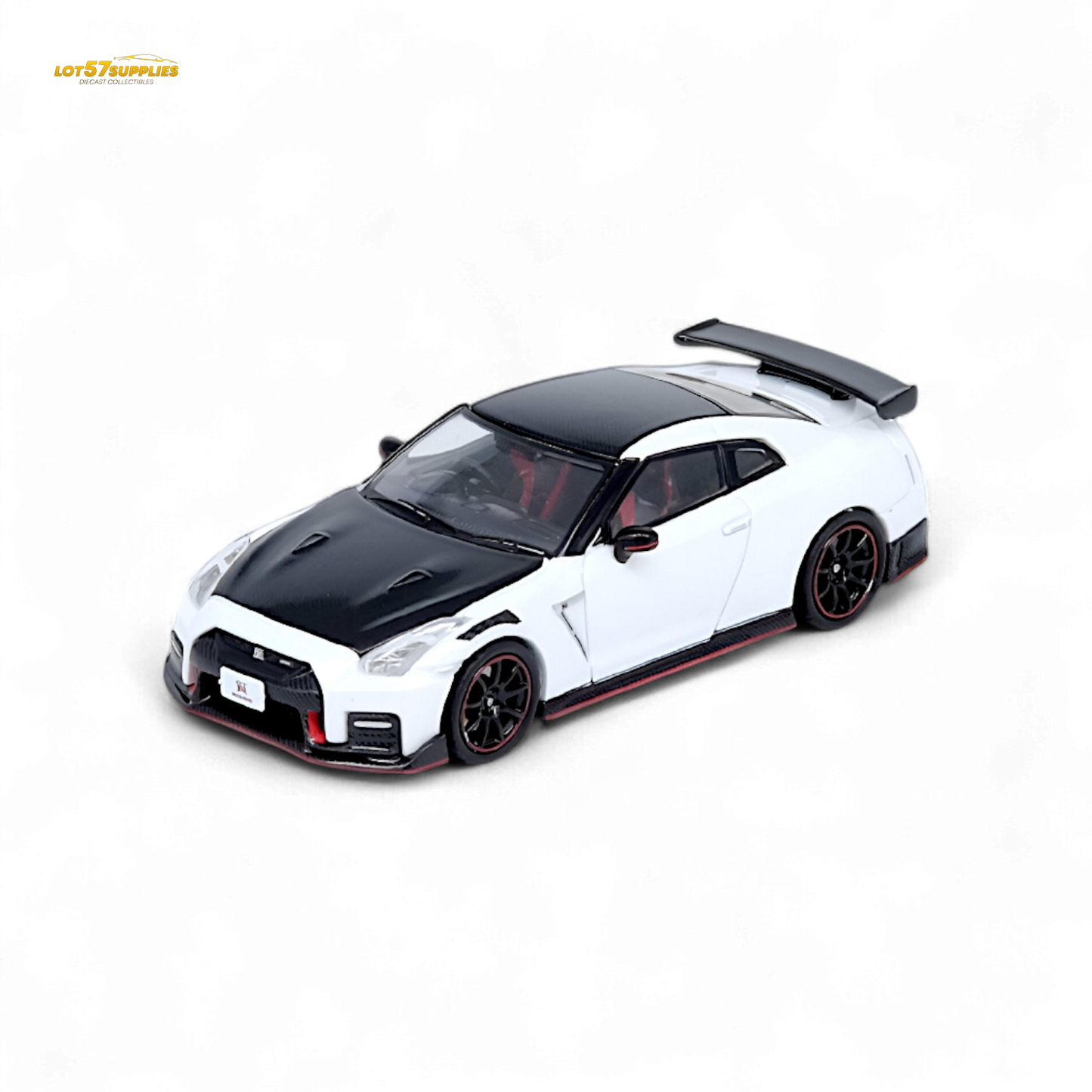 Inno64 Nissan GT-R R35 NISMO White 1:64