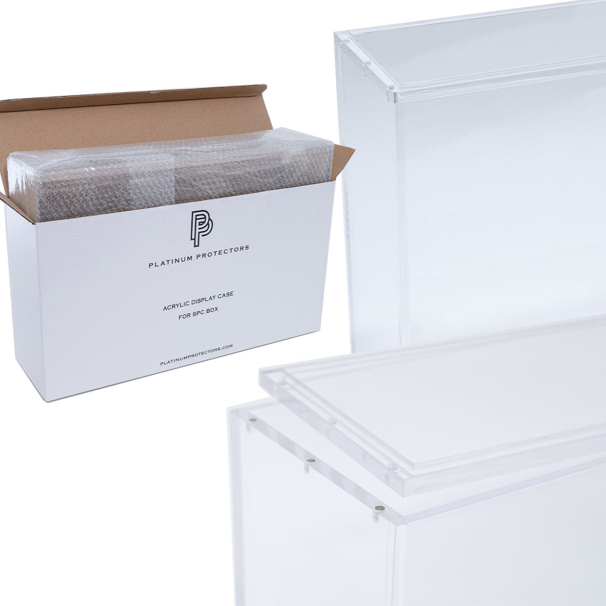 Pokémon Prismatic Evolutions SPC Super Premium Collection Acrylic Case