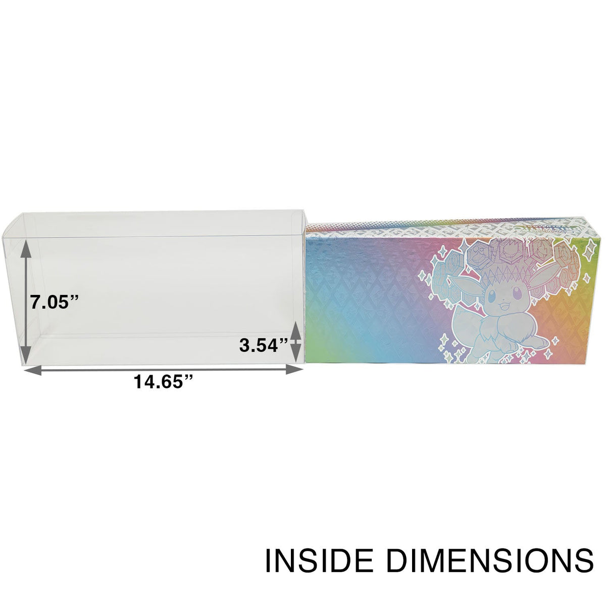 Pokémon Prismatic Evolutions SPC Super Premium Collection Box Protector
