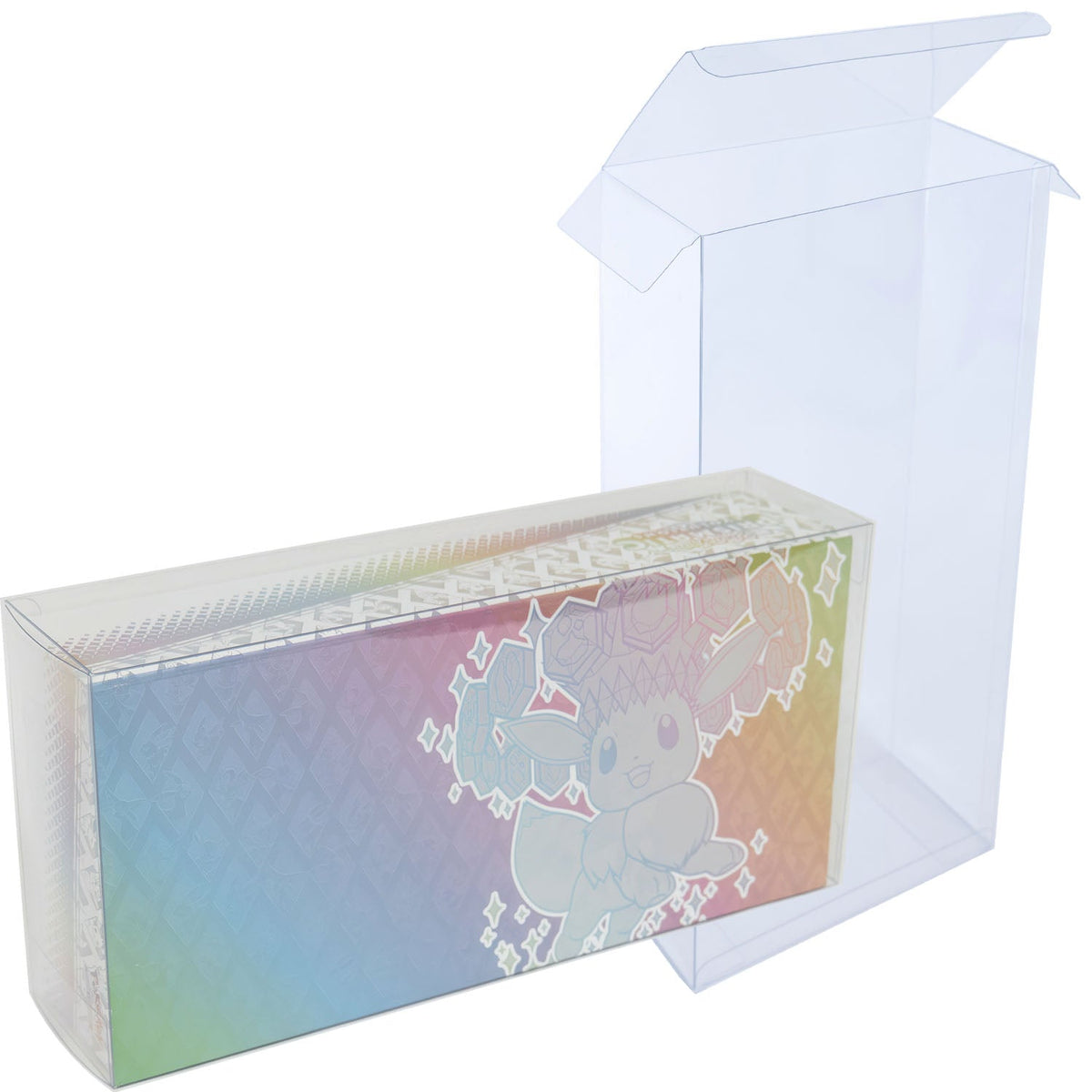 Pokémon Prismatic Evolutions SPC Super Premium Collection Box Protector