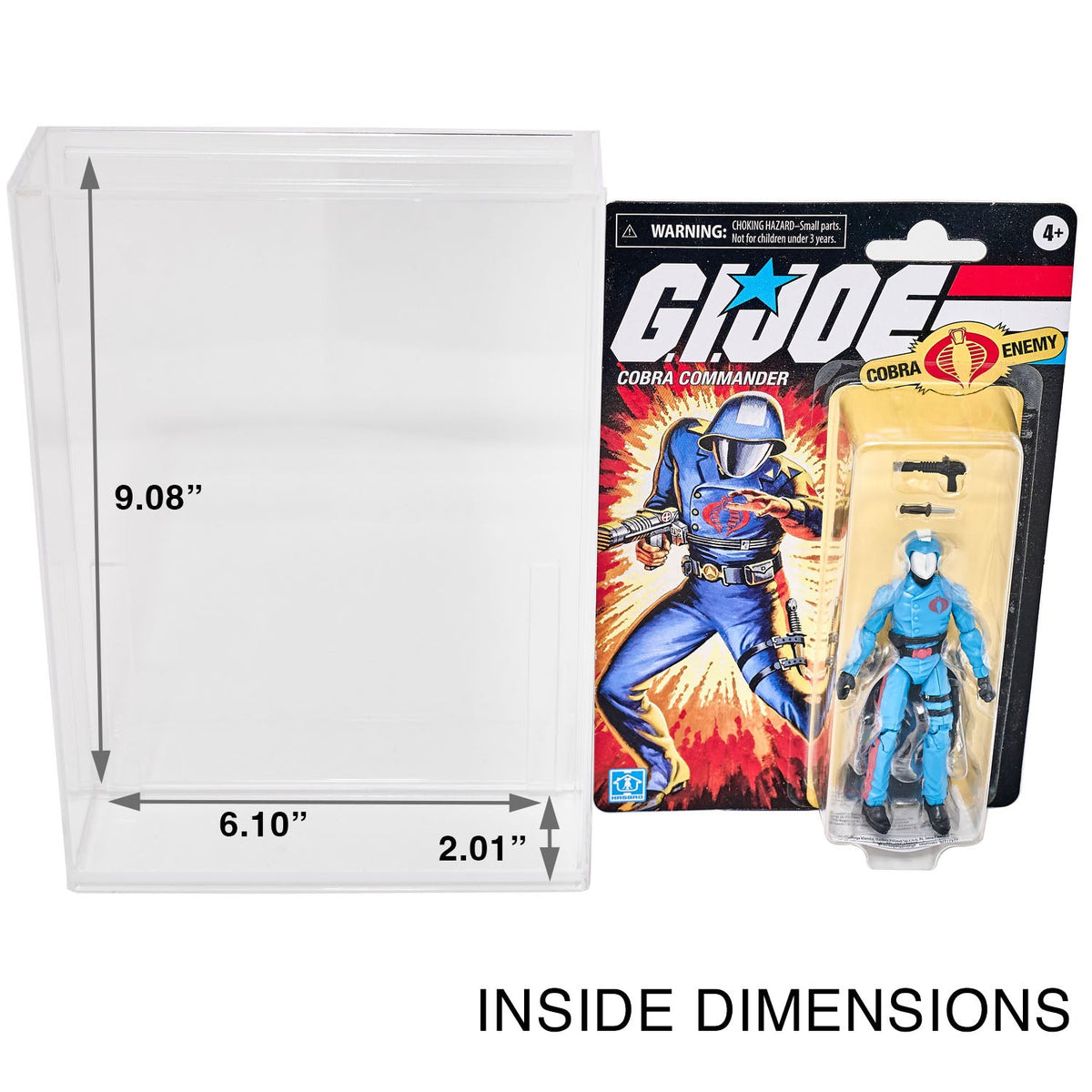 Vintage Star Wars & GI Joe Toy Acrylic Case