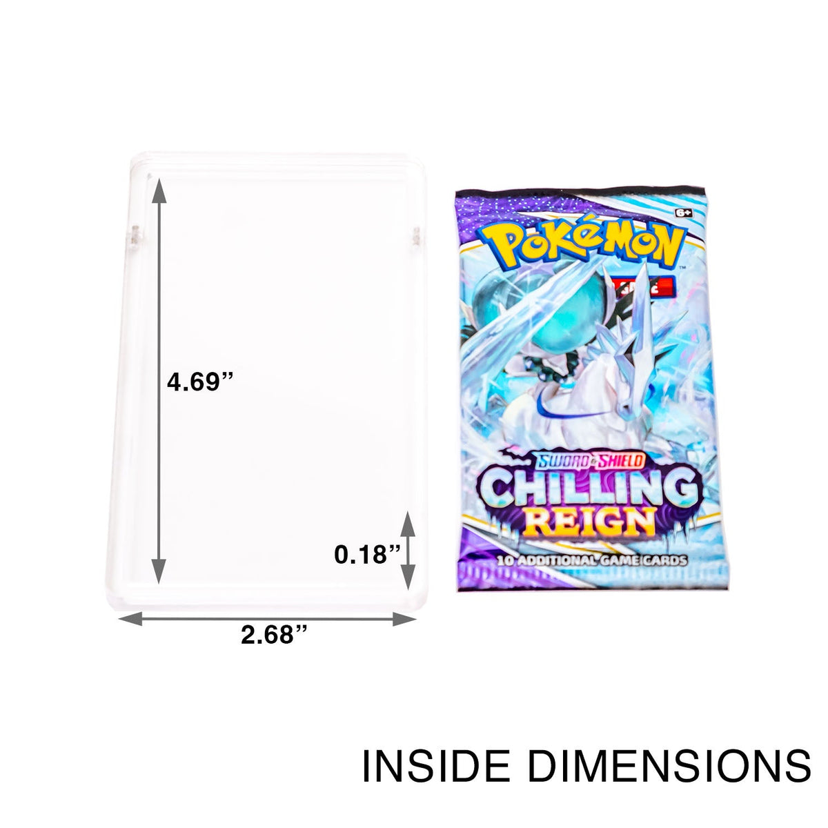 Pokémon Booster Pack Acrylic Case