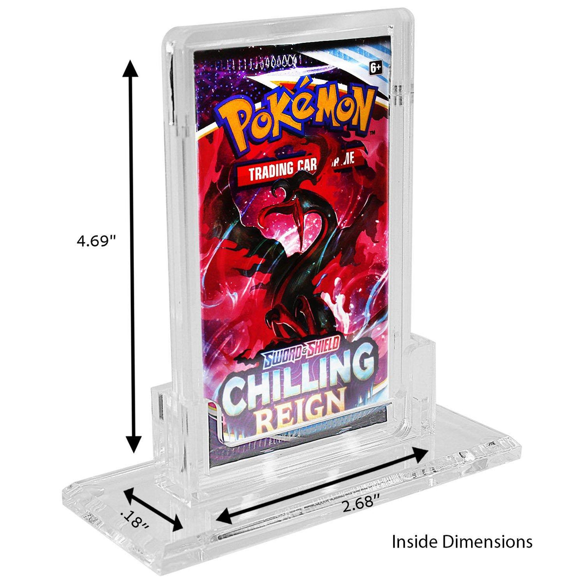 Pokémon Booster Pack Acrylic Case Stand