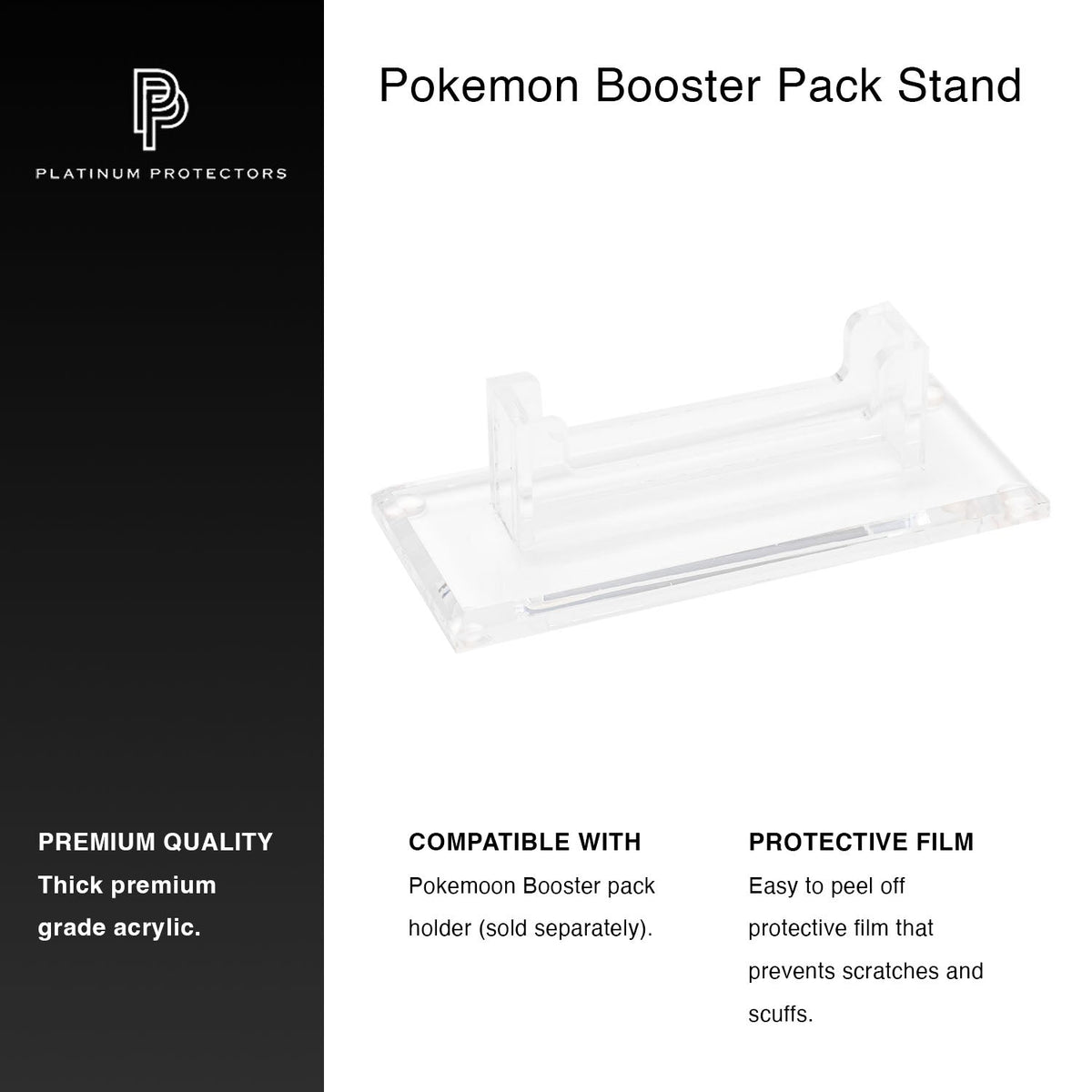 Pokémon Booster Pack Acrylic Stand Base