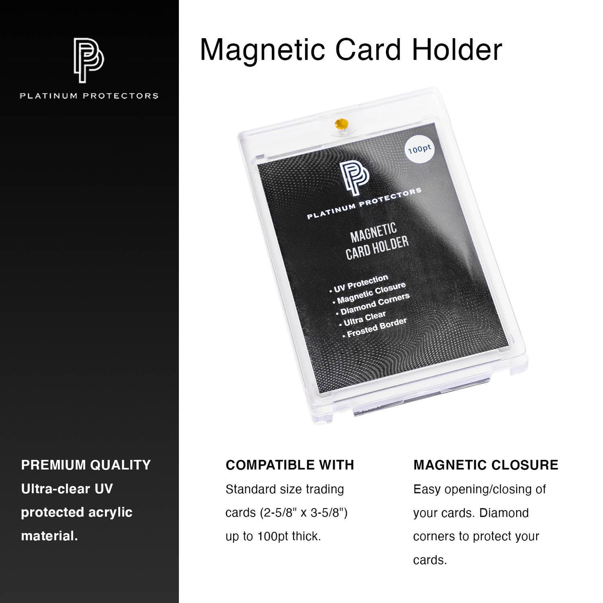 Magnetic Card Holder - 100pt