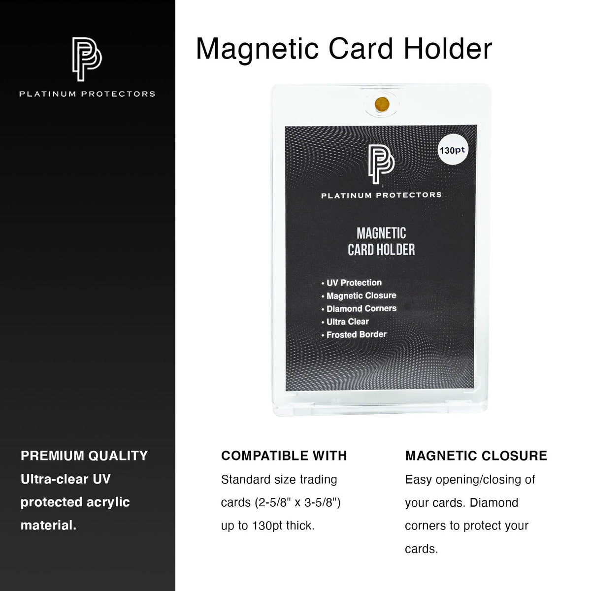 Magnetic Card Holder - 130pt