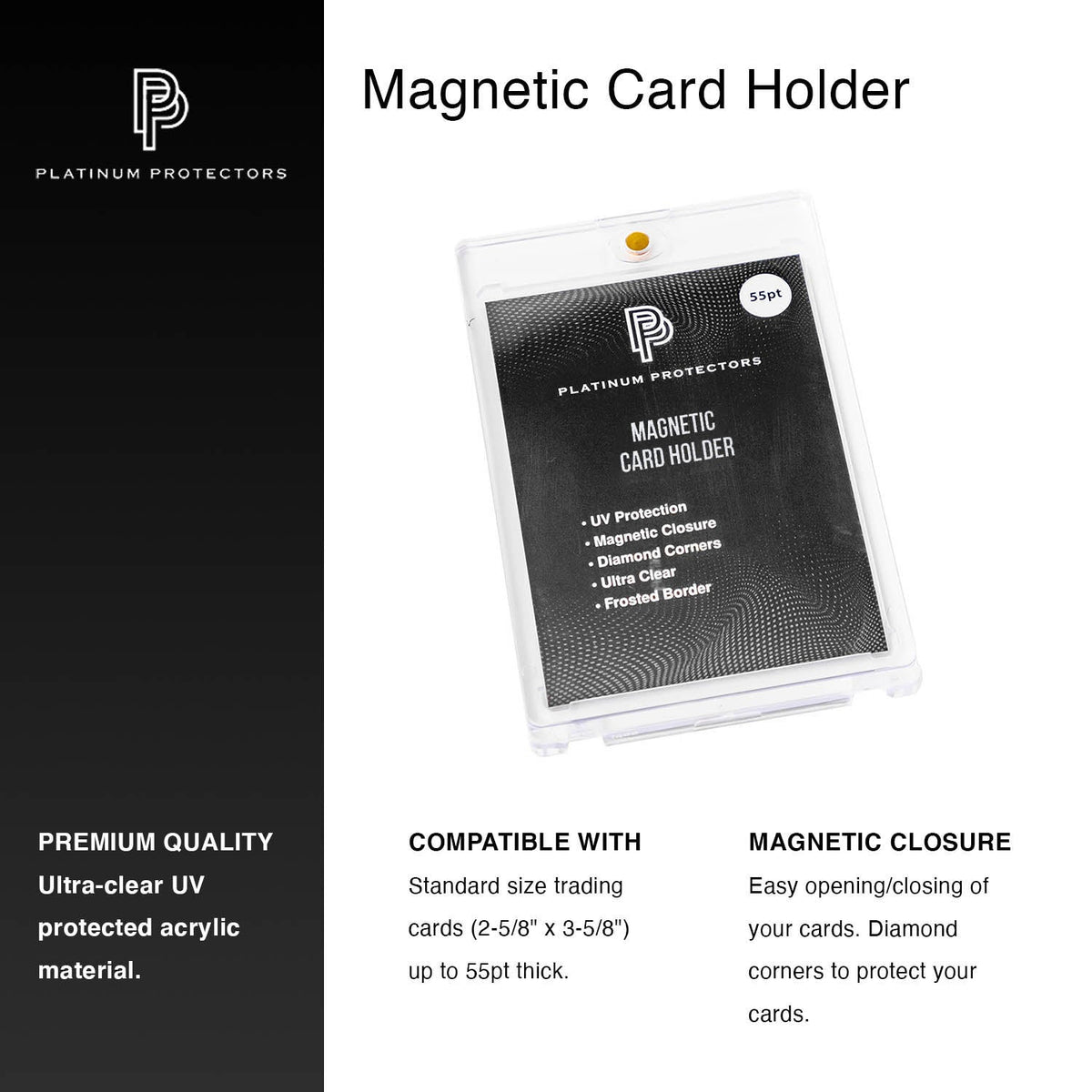 Magnetic Card Holder - 55pt