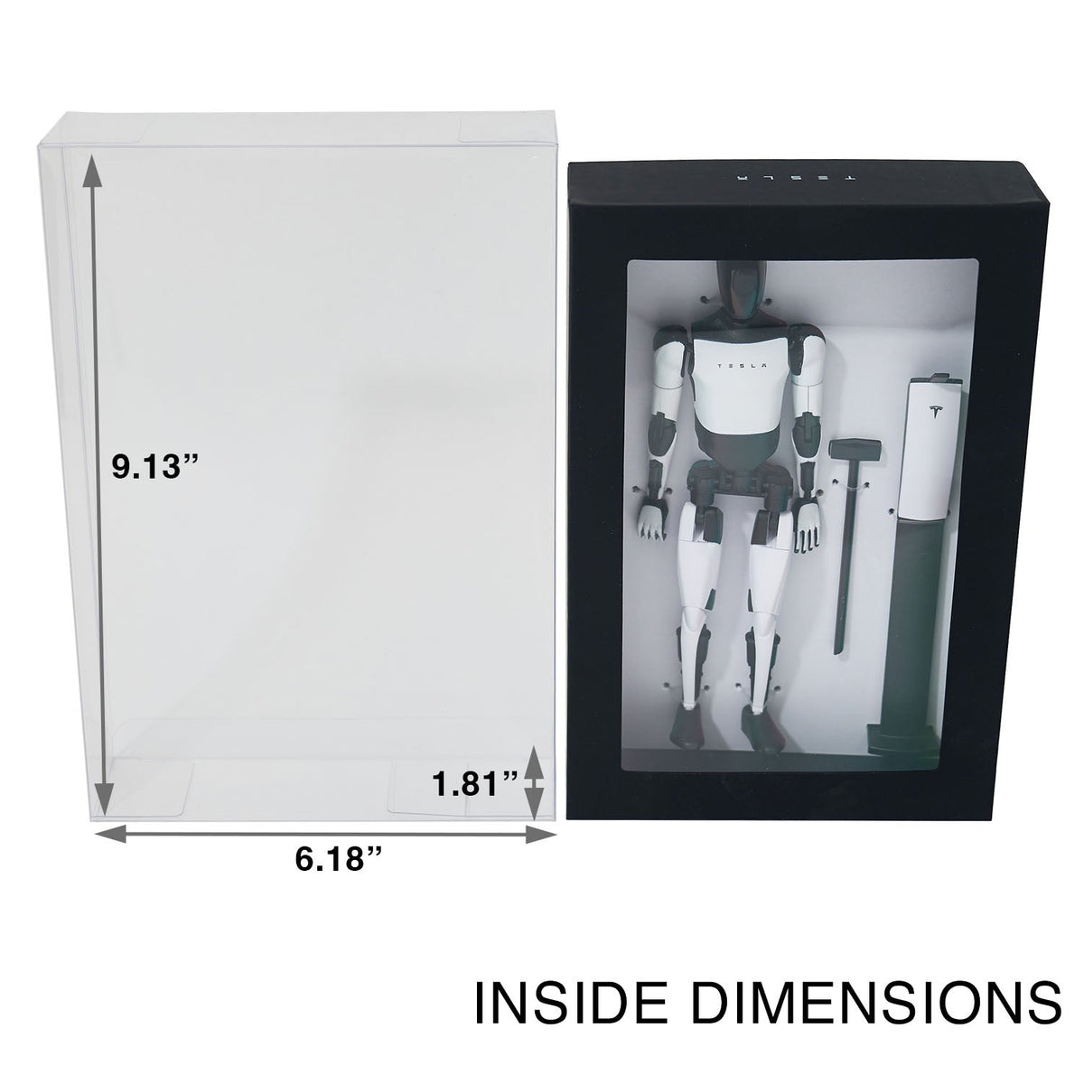 Tesla Optimus Bot Action Figure Protector